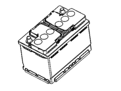 2022 Dodge Durango Car Batteries - 5033393AB