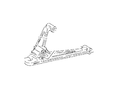 Dodge 4848508 SHOCK ABSORBER Suspension Rear