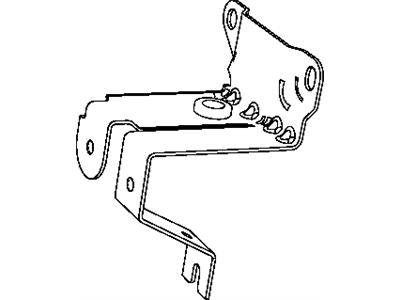 Mopar 4779729AC Bracket Hydraulic Control Unit Lower Icu Bracket