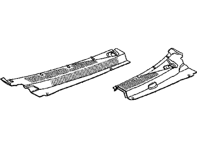 Jeep 55156852AD COVER Cowl Grille