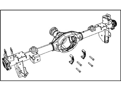 Jeep 68003261AA HOUSING Rear Axle
