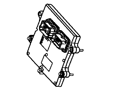 2005 Dodge Ram 2500 Engine Control Module - 5135590AB