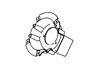 Dodge 5030330AB HOUSING Fuel Filler