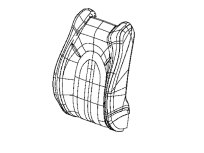 Chrysler 7AW54PD2AA COVER Front Seat Back