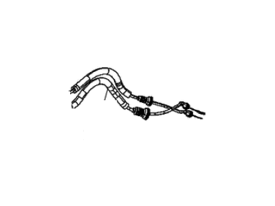 Jeep 68227371AB CABLE Inside Lock Cable Rear Door