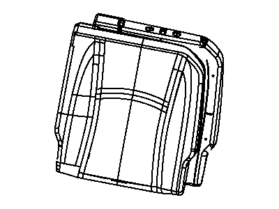 Ram 1UM06XDVAA COVER Rear Seat Back 60%