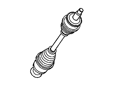 Mopar R4578601AA Axle Assembly