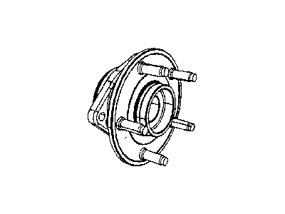 Jeep 68003282AA STUD Hub