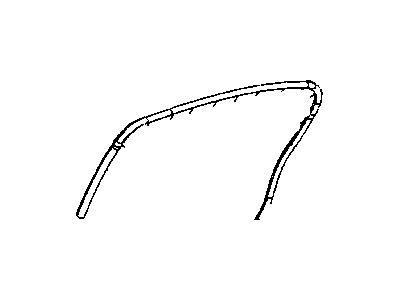 2006 Dodge Magnum Door Seal - 5065165AF