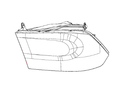 Ram Headlight - 68261660AA
