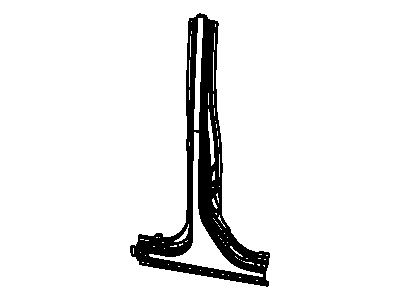 Jeep 55397224AE MOLDING B Pillar