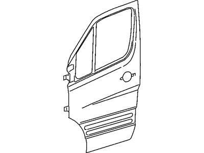Dodge 68009944AA DOOR Front