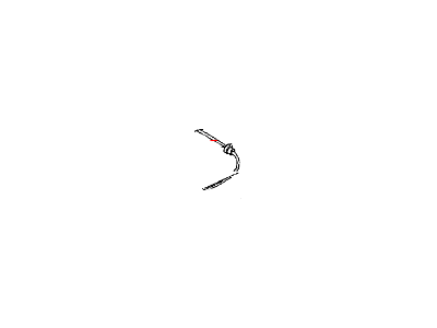 Mopar 55347060AC Release Cable, Front