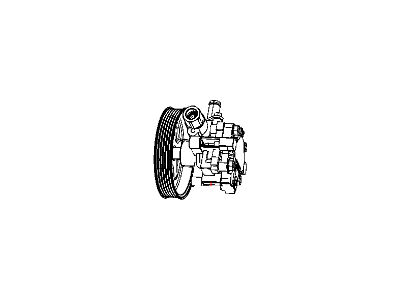 Dodge 5154371AA PUMP Power Steering