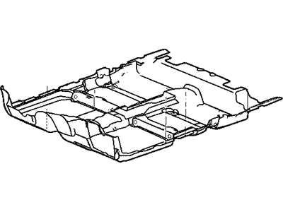 Dodge 82204954 MAT KIT Floor - Front