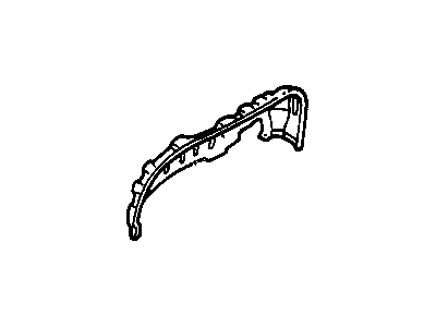 Mopar 55256800AB Inner Wheelhouse, Rear Passenger Side