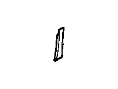 Mopar 55256856AB Reinforcement, Rear Passenger Side