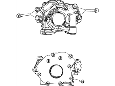 Jeep 53021622BE PUMP Engine Oil