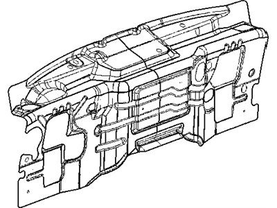Mopar 55196984AE Insulation Dash Panel Engine Side