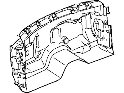 Dodge 55361038AF SILENCER Dash Panel
