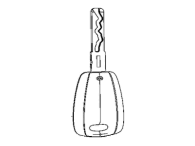 Ram ProMaster 2500 Car Key - 68435275AA