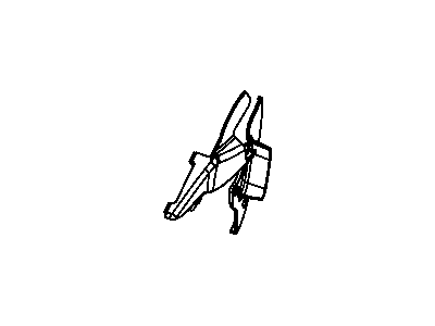 Jeep 1FY231D5AA SHIELD Outboard Outboard Inner Shield