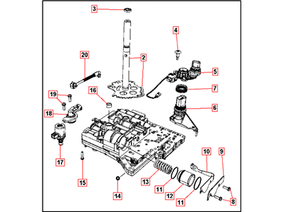 Dodge R8051192AA VALVE BODY KIT Transmission
