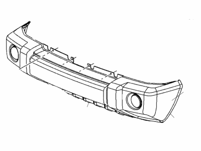 Jeep 68002948AA Nerf - Fascia