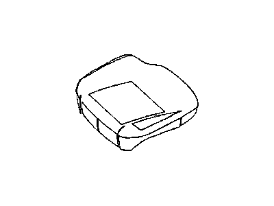 Dodge 1HG901E7AA COVER Front Seat Cushion