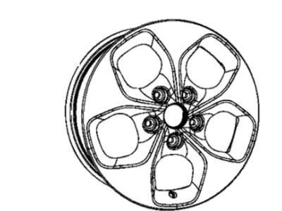 2020 Chrysler Voyager Spare Wheel - 5RJ43RNWAB