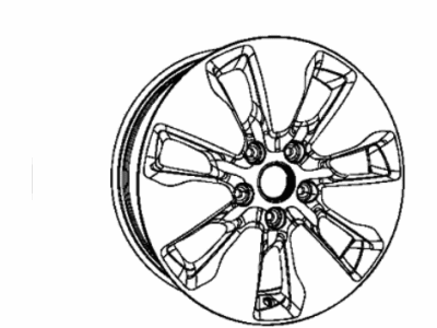 Chrysler Pacifica Spare Wheel - 5SQ16RNWAB