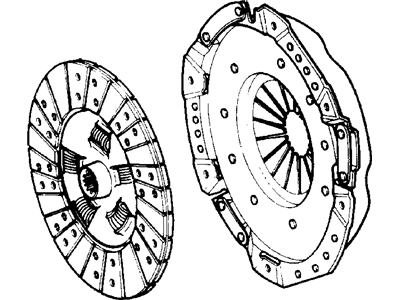 Jeep 52107570 CLUTCH KIT Pressure Plate and Disc