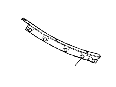 Dodge 4848526 BRACKET Windshield