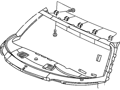 Dodge QM22MX4AE FRAME Windshield