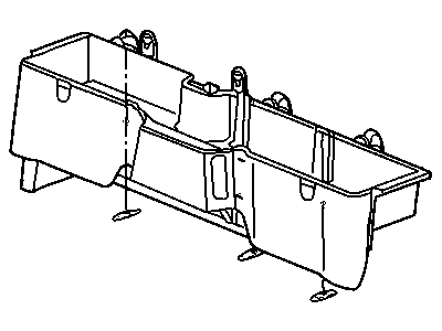 Mopar 55350937AF Bin Storage