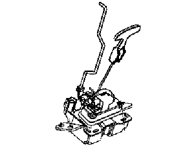 Mopar 4589014AB Lock Actuator, Rear