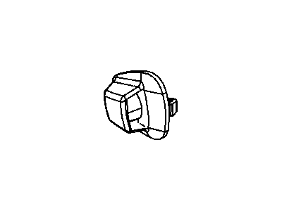 Mopar 55055292 License Lamp, Rear
