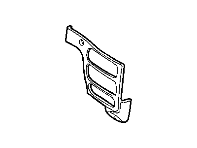 Dodge PD951L5 BEZEL Instrument Panel Lower
