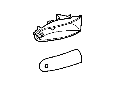 Mopar 4857076AB Side Marker Lamp