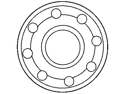 Mopar 52106863AA Cap Wheel Center Chrome With Dual Wheels