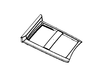 Chrysler 1GL701D1AA BEZEL Center Console