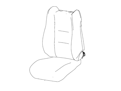 Jeep 7EY04LV5AA COVER Front Seat Cushion