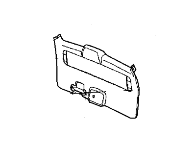 Mopar WS39WL5AA Cover Lamp Opening