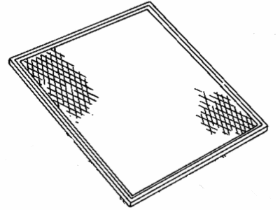 Dodge Ram 2500 Air Filter - 4864442