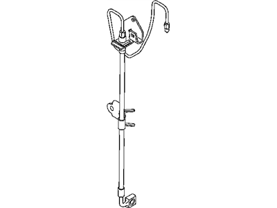 Mopar 5166010AA Brake Hose Bracket, Front Passenger Side