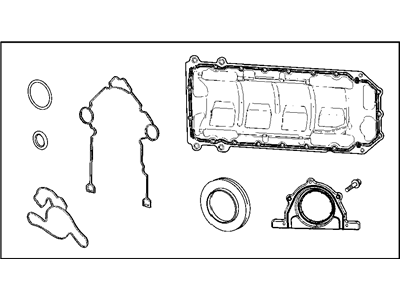Dodge 5170861AB GASKET PACKAGE Engine Lower