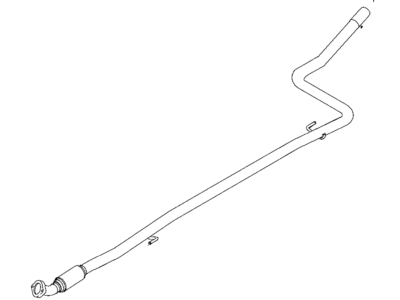 2020 Ram ProMaster City Exhaust Pipe - 68489463AA