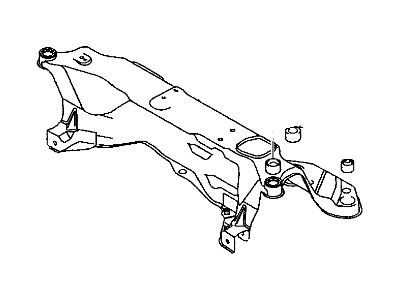 Mopar MR554604 Engine Cradle, Front