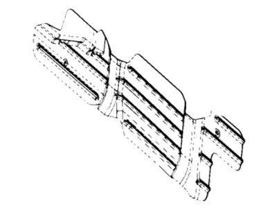 Ram 68397067AB SHIELD Fuel Tank Heat