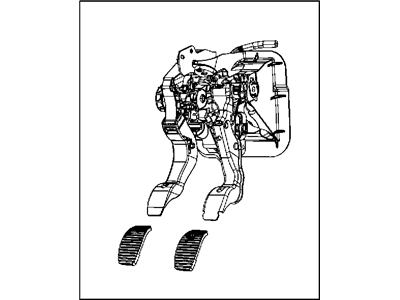 Dodge 4581620AB Bracket - Pedal